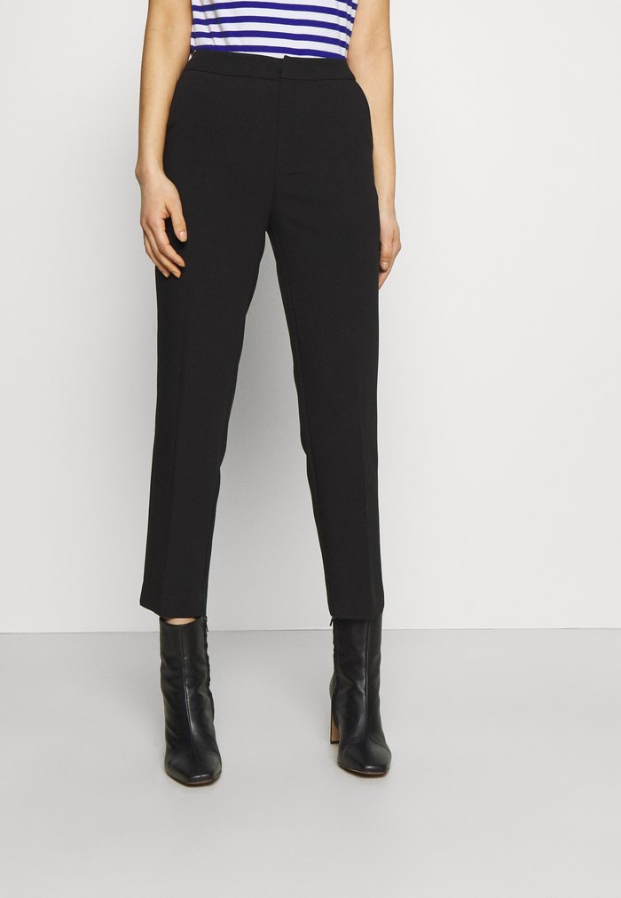 Pantalons Anna Field BASIC BUSINESS PANT SLIM LEG Noir Femme | QCW-1684027